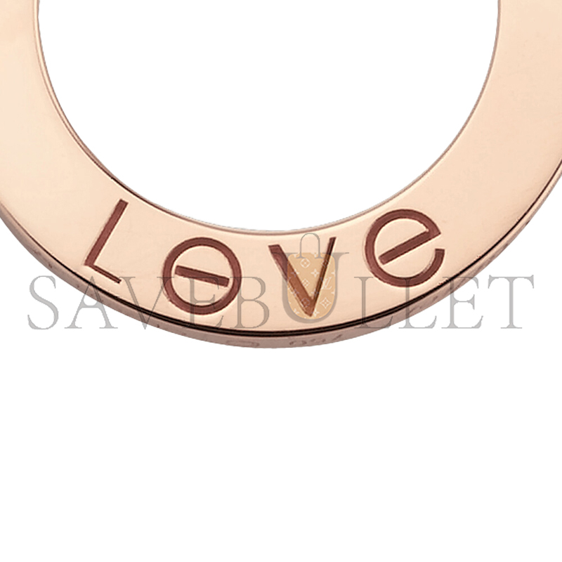 CARTIER LOVE PENDANT, 3 DIAMONDS B7014700